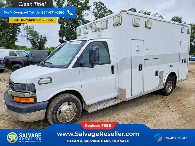 Used 2008 Chevrolet Express 3500 w/ Ambulance Package