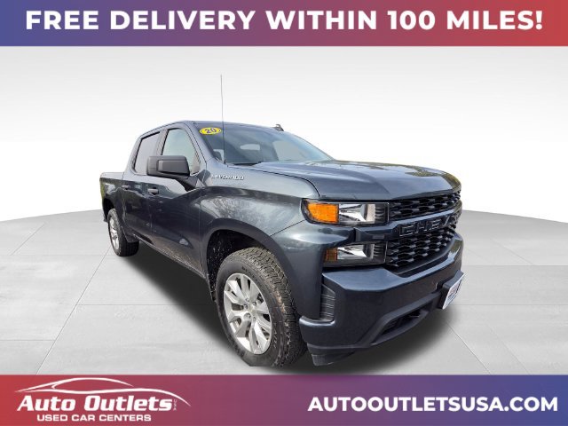 Used 2020 Chevrolet Silverado 1500 Custom w/ Custom Value Package AWD/4WD image 1
