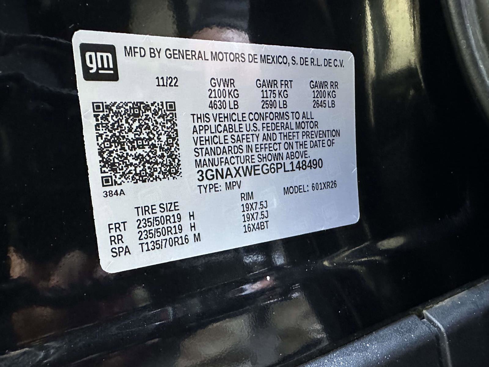 Certified 2023 Chevrolet Equinox RS image 18