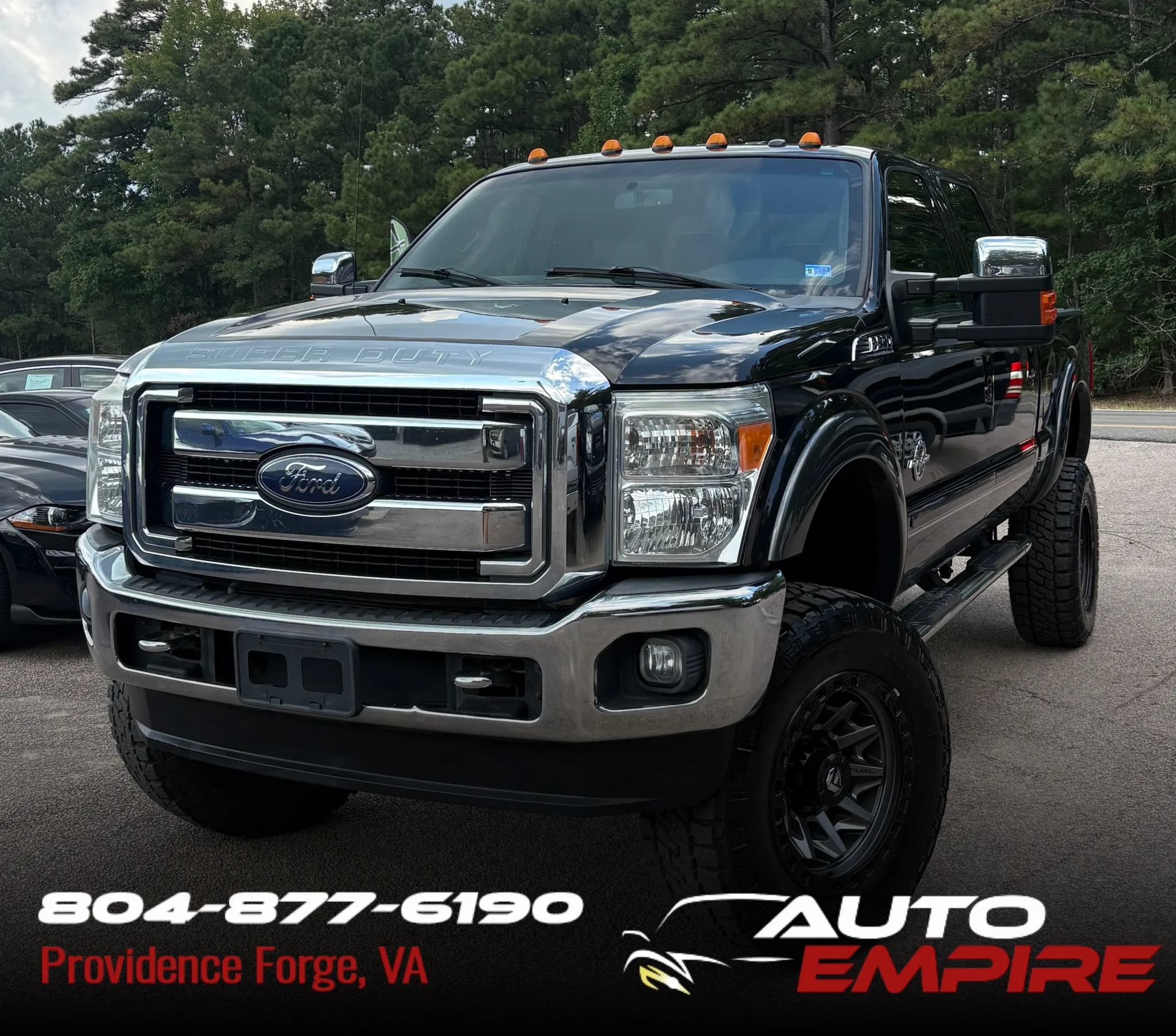 Used 2015 Ford F250 Lariat w/ Lariat Chrome Package AWD/4WD image 1