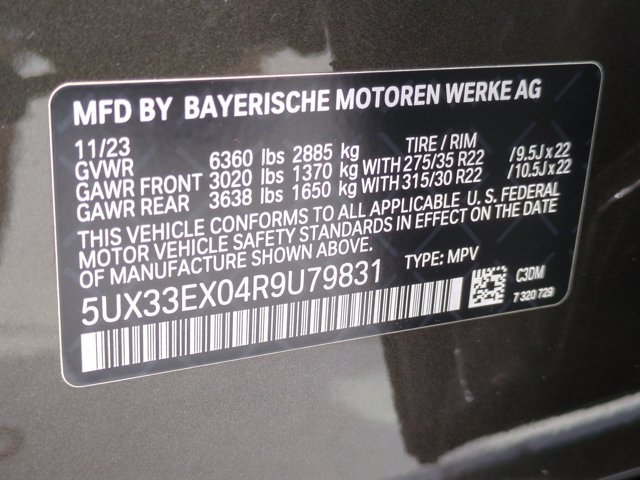 Used 2024 BMW X6 xDrive40i w/ Executive Package AWD/4WD image 26