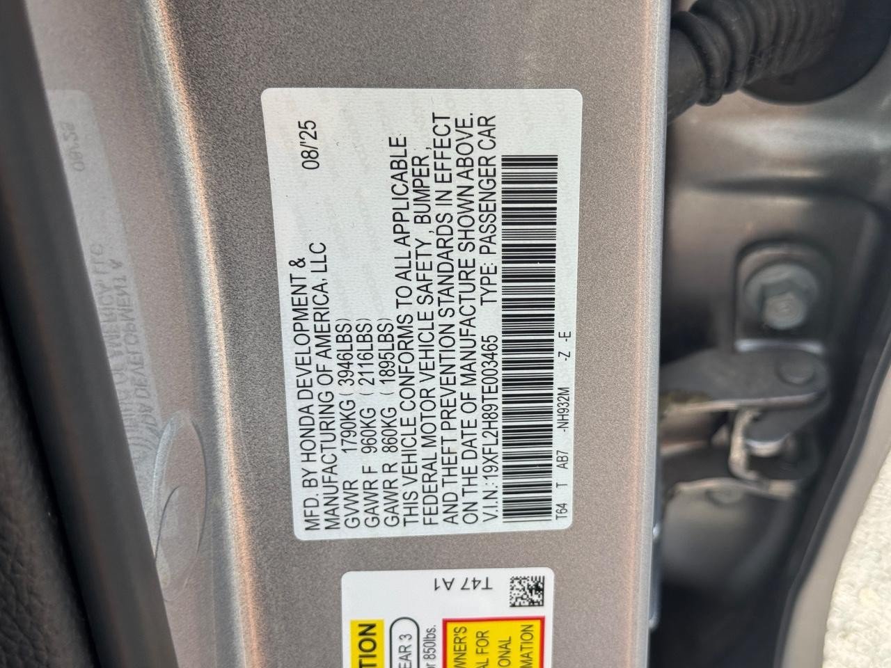 Certified 2026 Honda Civic Sport image 26