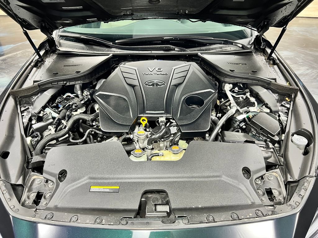 Used 2023 INFINITI Q50 Red Sport 400 w/ Black Opal Edition RWD image 22