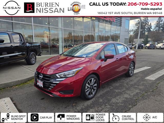 New 2025 Nissan Versa SV w/ Trunk Package image 1