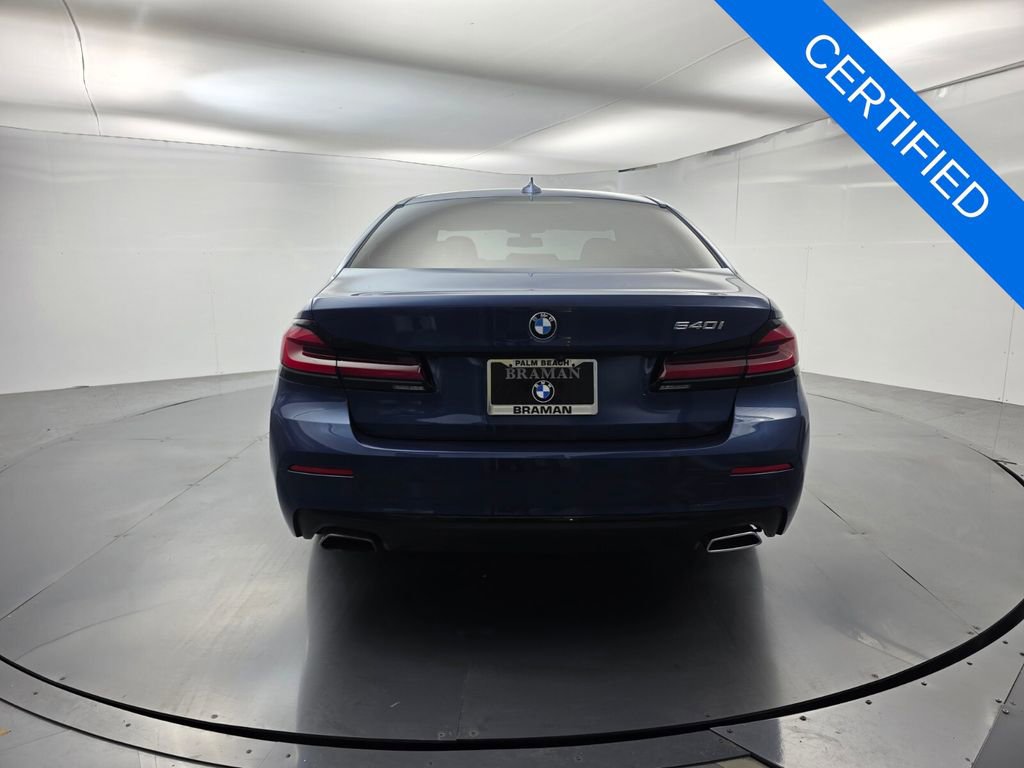 Certified 2023 BMW 540i w/ Premium Package RWD image 5