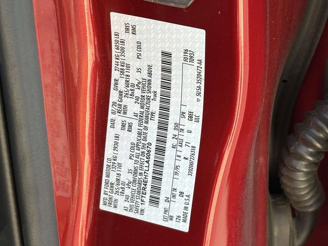 Used 2020 Ford Ranger Lariat w/ Equipment Group 501A Mid image 12