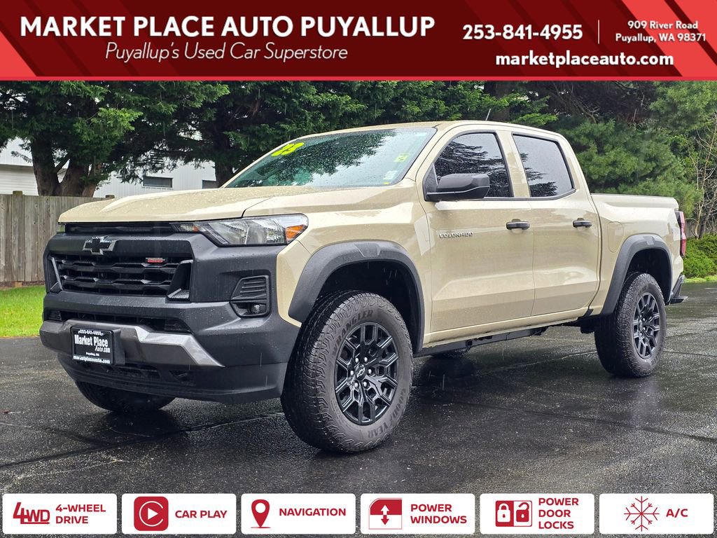 Used 2023 Chevrolet Colorado Trail Boss w/ Advanced Trailering Package AWD/4WD image 1