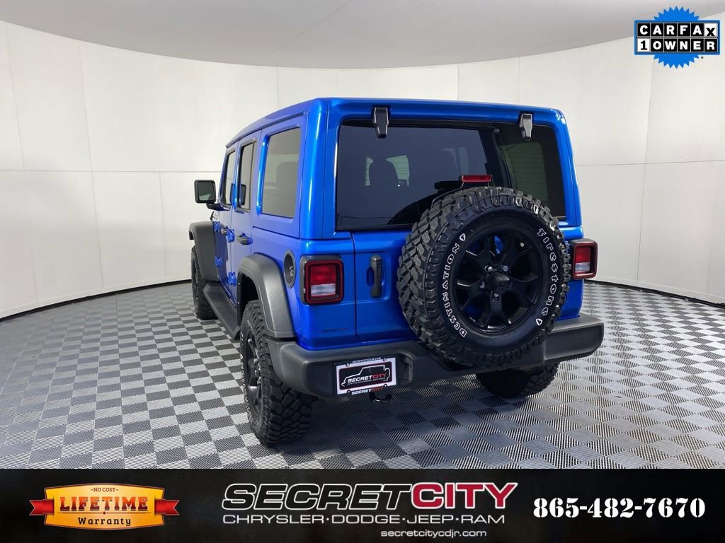 Used 2022 Jeep Wrangler Unlimited Sport image 5