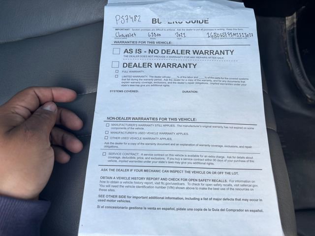 Used 2021 Chevrolet Express 3500 w/ Power Convenience Package image 32