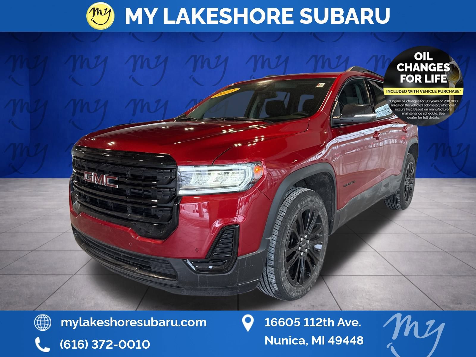 Used 2023 GMC Acadia SLE w/ Driver Convenience Package image 3