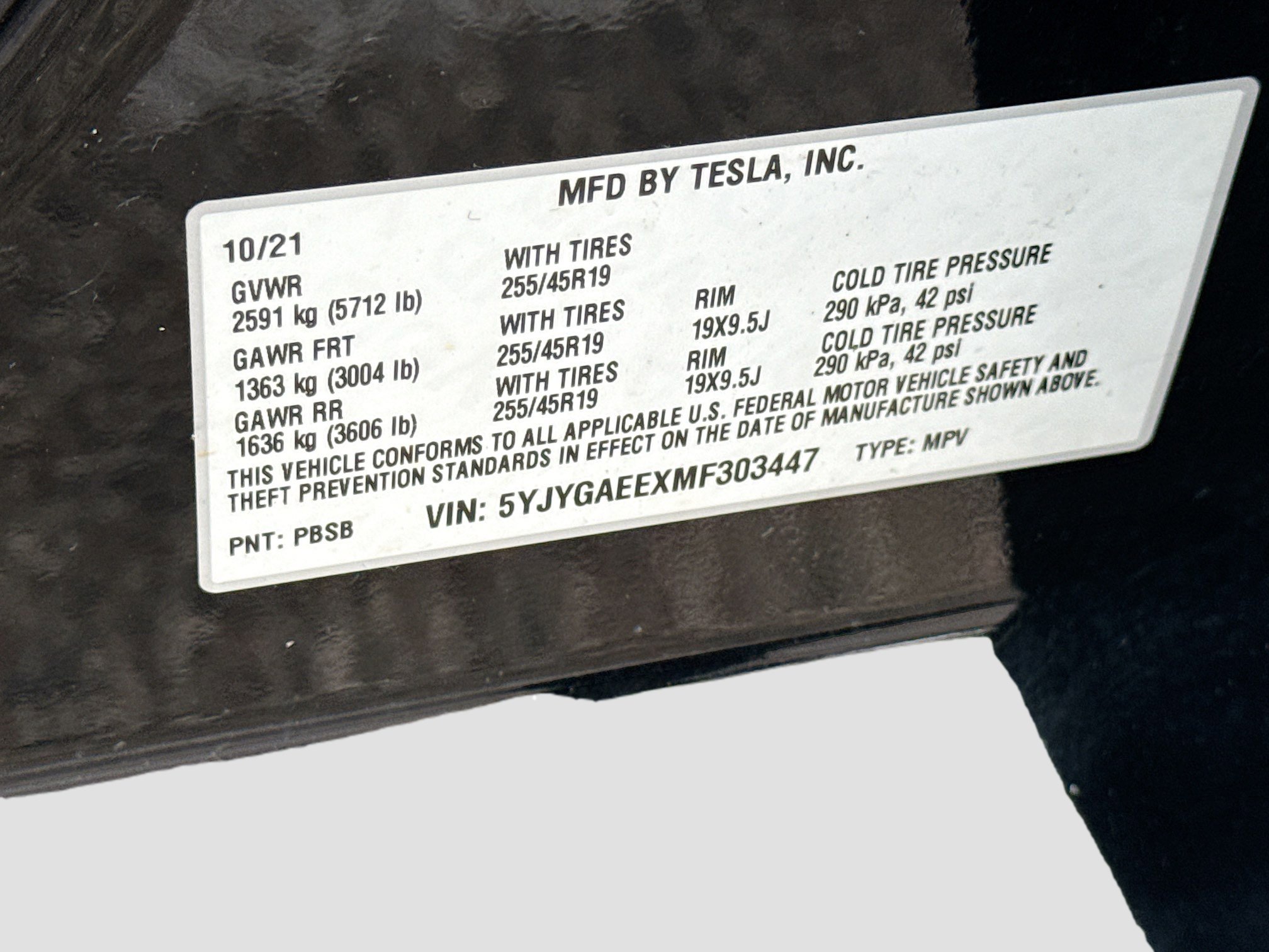 Used 2021 Tesla Model Y Long Range AWD/4WD image 43