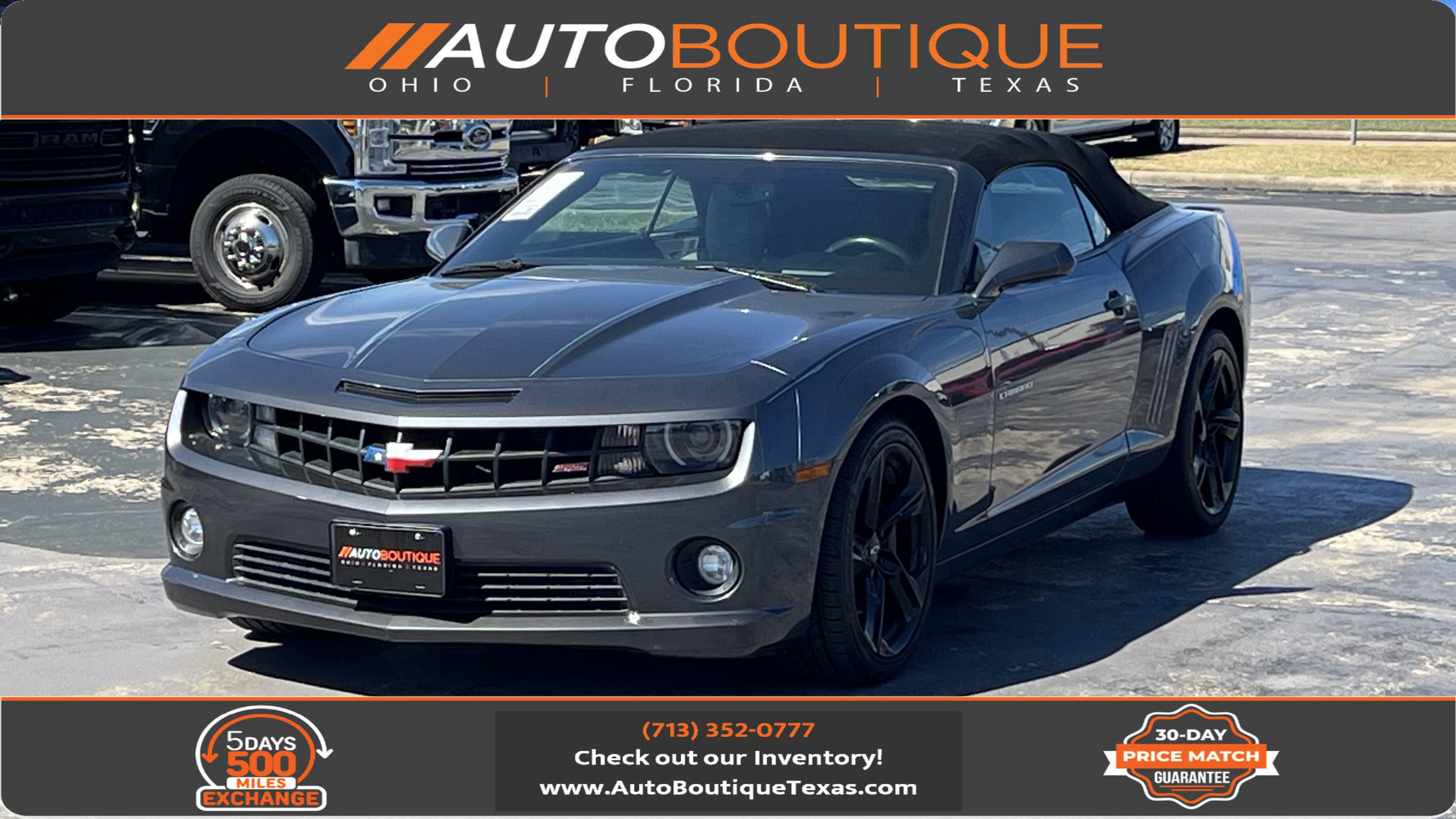 Used 2011 Chevrolet Camaro SS w/ RS Package RWD image 1