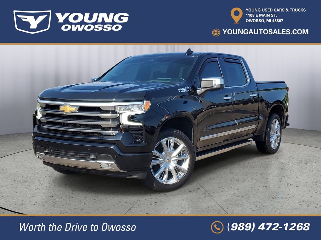 Certified 2025 Chevrolet Silverado 1500 High Country w/ High Country Premium Package AWD/4WD 360° Tour