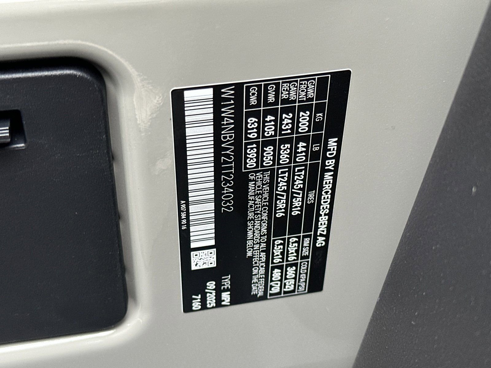 New 2026 Mercedes-Benz Sprinter 144 Cargo image 26