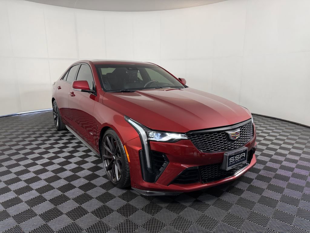 Used 2022 Cadillac CT4 V Blackwing w/ Climate Package RWD image 3