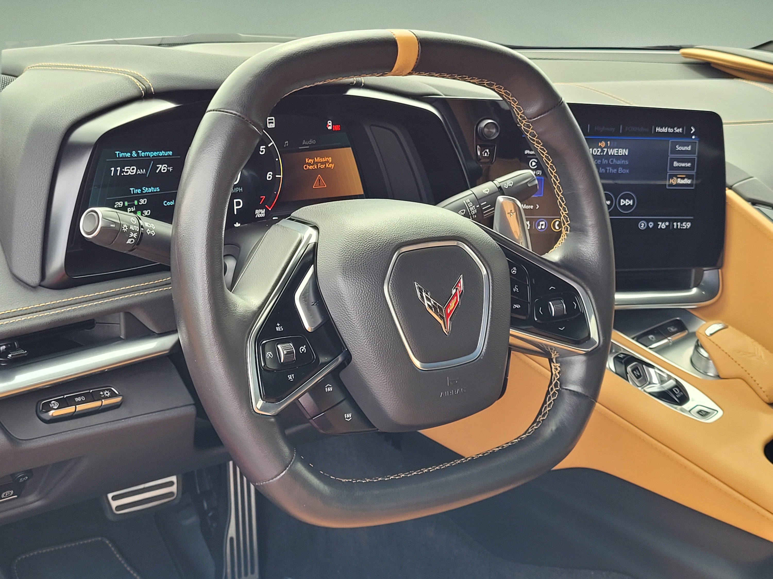 Used 2023 Chevrolet Corvette Stingray Preferred Conv w/ Chrome Exterior Badge Package RWD image 13