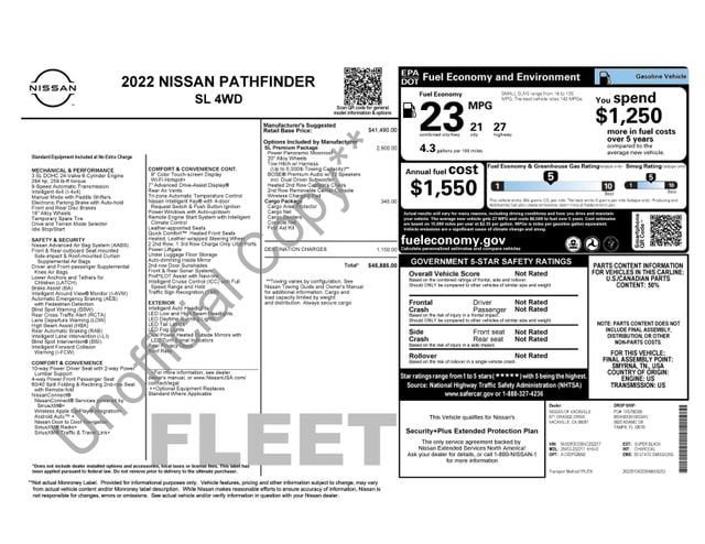 Used 2022 Nissan Pathfinder SL w/ SL Premium Package AWD/4WD image 2