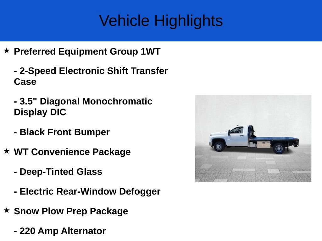 New 2025 Chevrolet Silverado 3500 W/T w/ WT Convenience Package AWD/4WD image 3