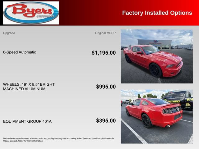 Used 2014 Ford Mustang GT Premium w/ Equipment Group 401A RWD image 10