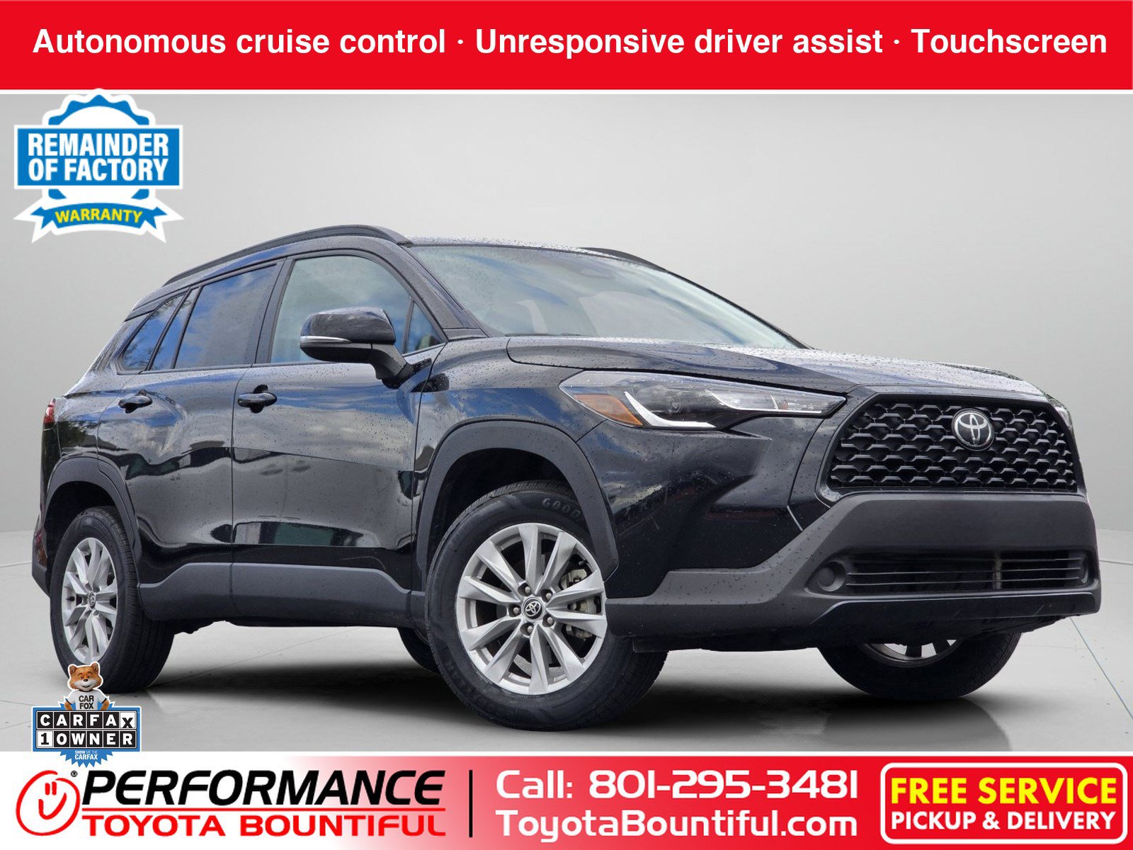 Certified 2024 Toyota Corolla Cross LE w/ Moonroof Package AWD/4WD image 1