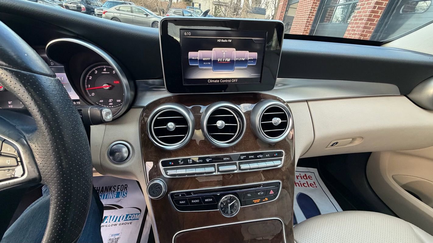 Used 2017 Mercedes-Benz C 300 Sedan w/ Premium 1 Package image 12