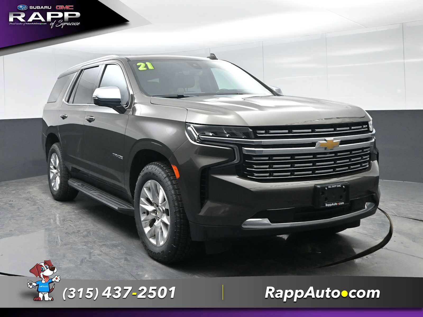 Used 2021 Chevrolet Tahoe Premier w/ Premium Package AWD/4WD image 2