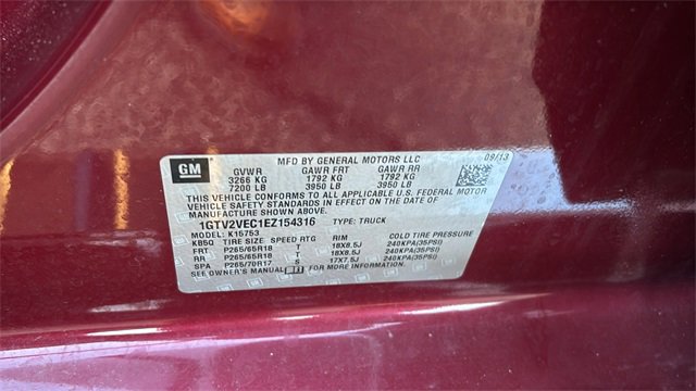 Used 2014 GMC Sierra 1500 SLT w/ Suspension Package, Off-Road image 35