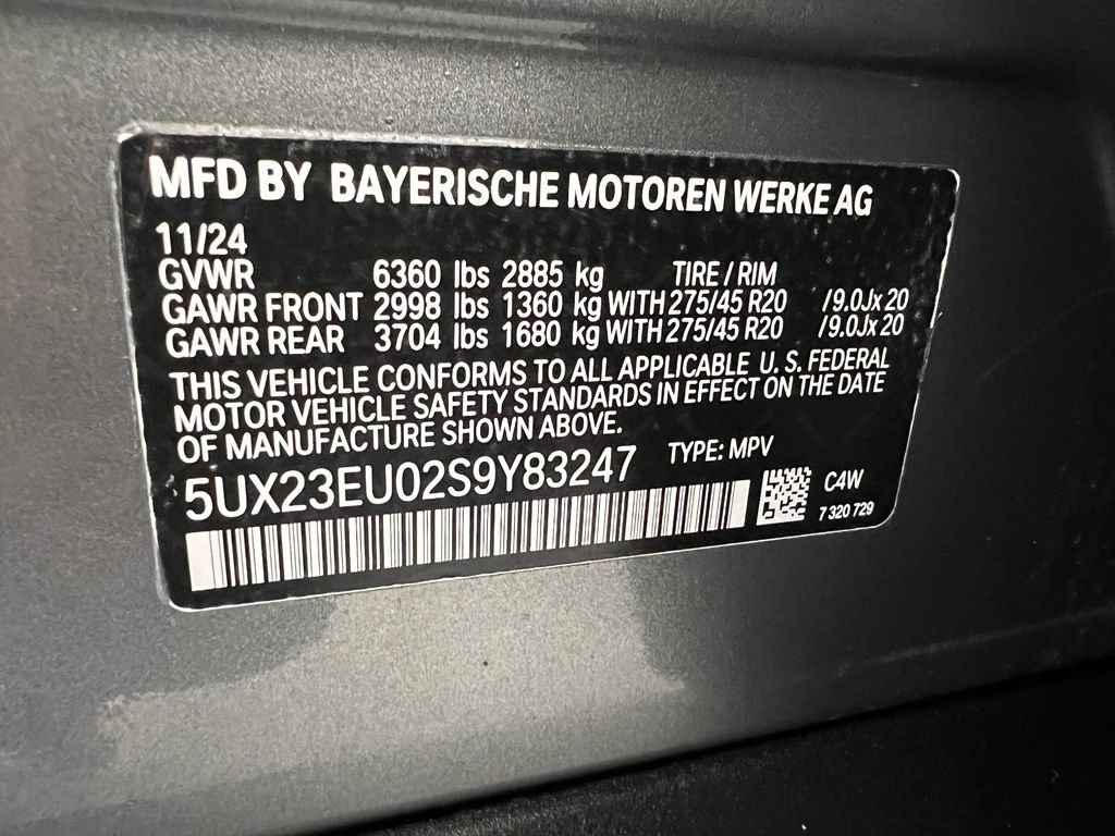 Used 2025 BMW X5 xDrive40i w/ Premium Package AWD/4WD image 47
