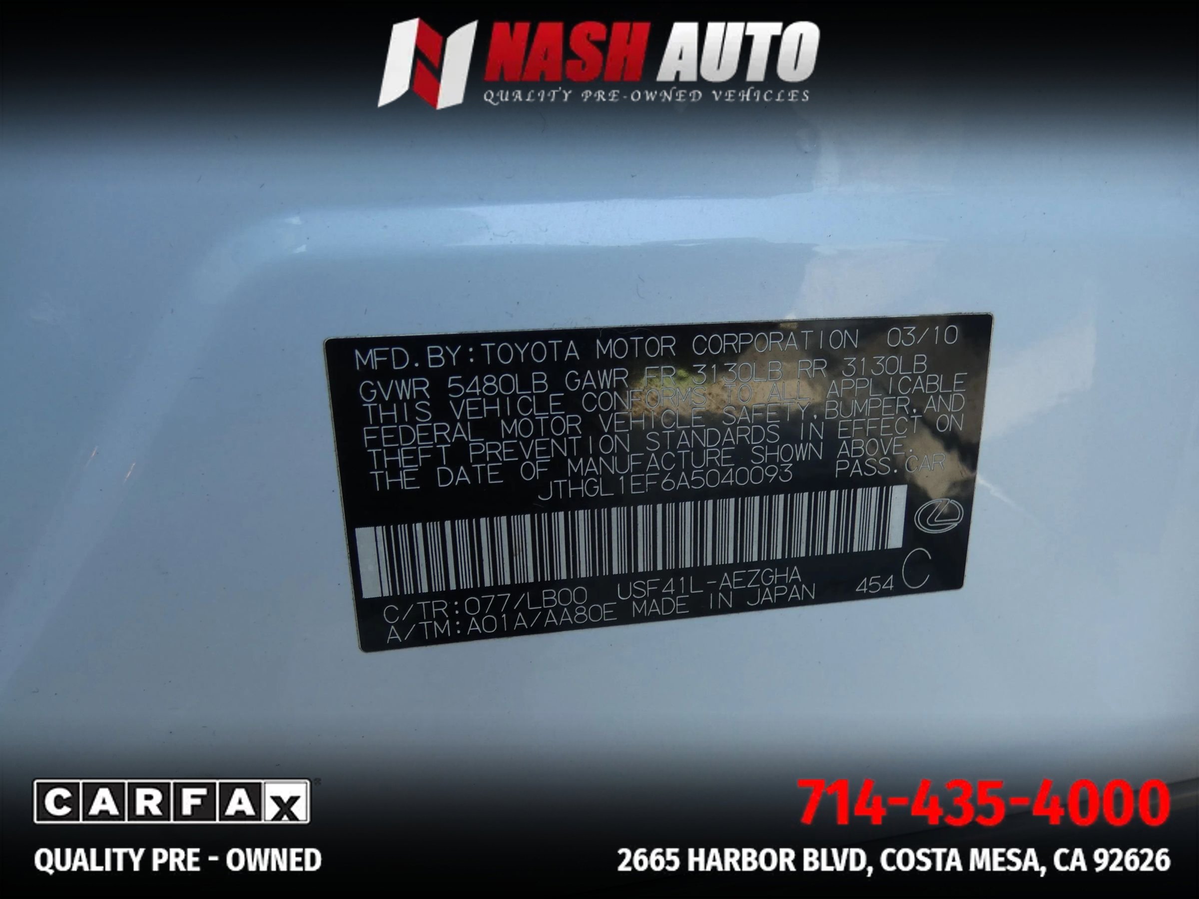 Used 2010 Lexus LS 460 L image 70