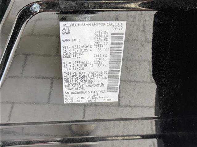 Used 2020 Nissan Pathfinder SV AWD/4WD image 15