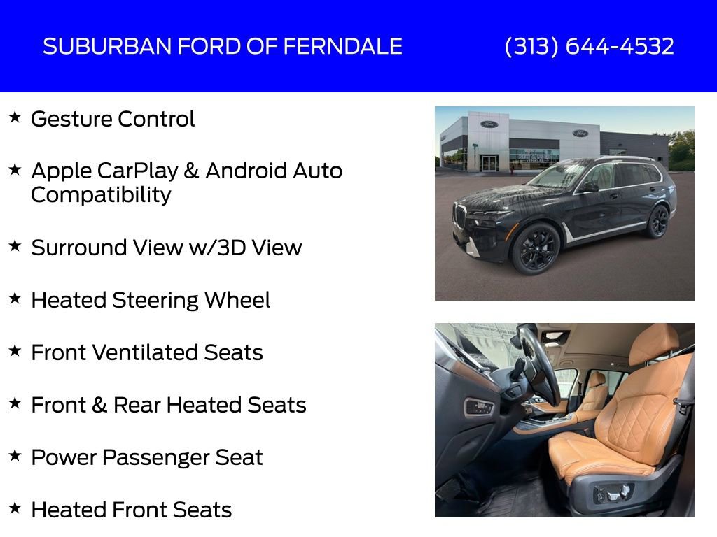 Used 2023 BMW X7 xDrive40i w/ Premium Package AWD/4WD image 25