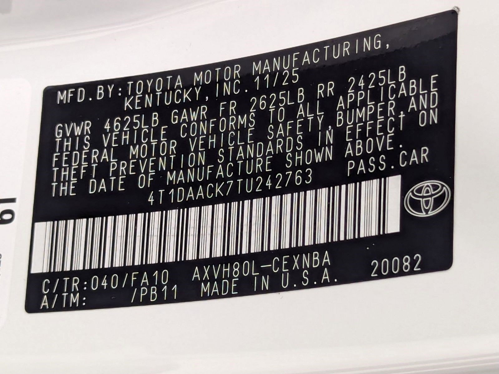 New 2026 Toyota Camry LE image 16