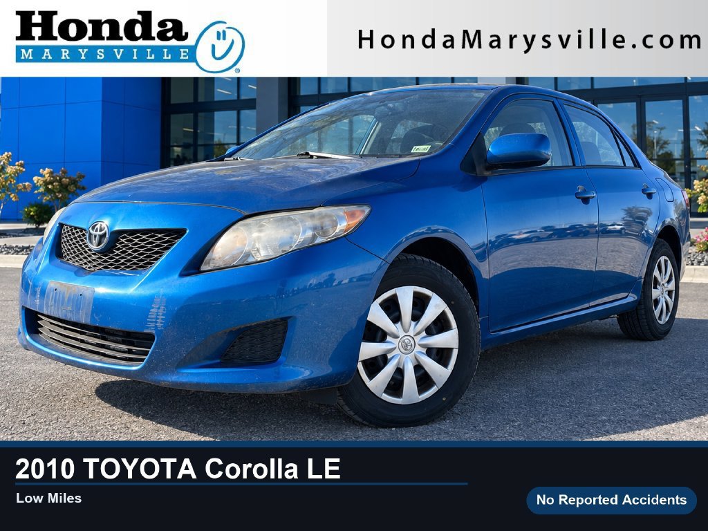 Used 2010 Toyota Corolla LE w/ All Weather Guard Pkg