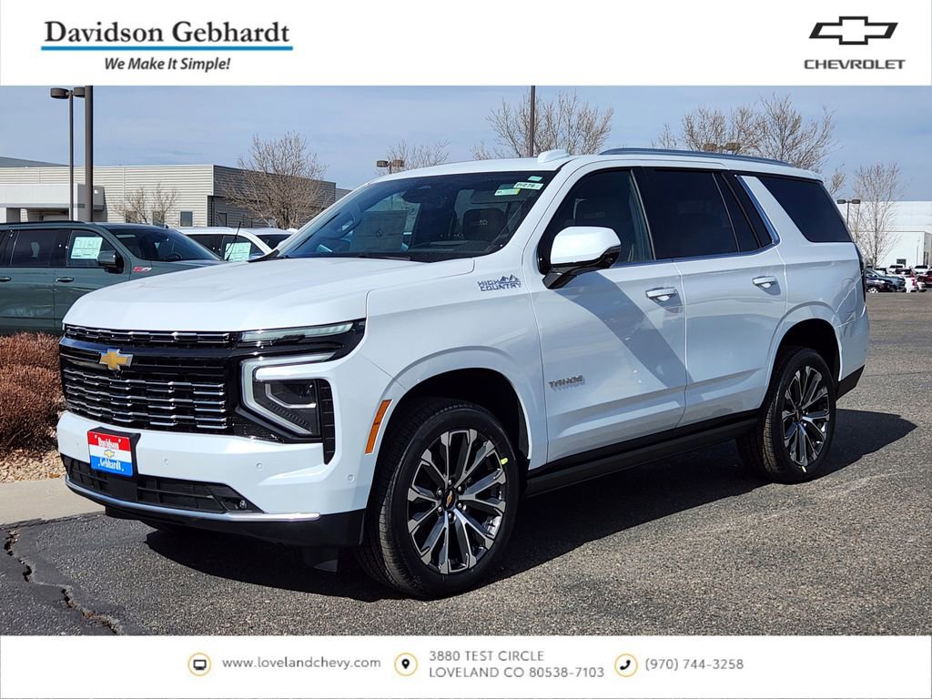 New 2026 Chevrolet Tahoe High Country AWD/4WD image 1