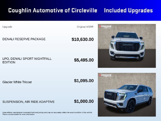 New 2026 GMC Yukon XL Denali w/ Denali Reserve Package AWD/4WD image 3