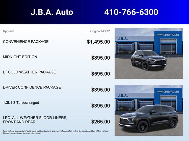 New 2026 Chevrolet TrailBlazer LT w/ Convenience Package FWD image 5