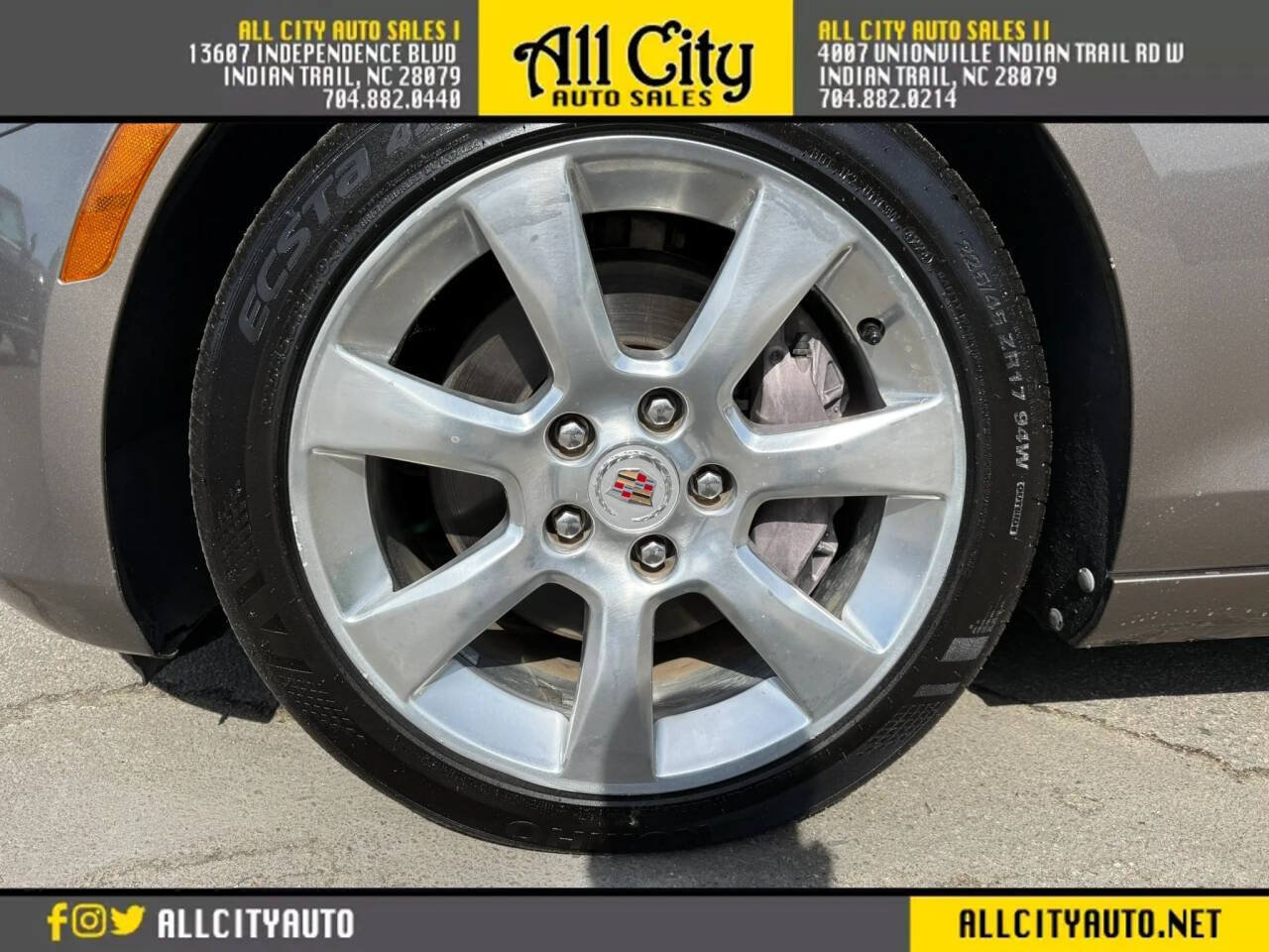 Used 2014 Cadillac ATS Luxury w/ Sun And Sound Package RWD image 38