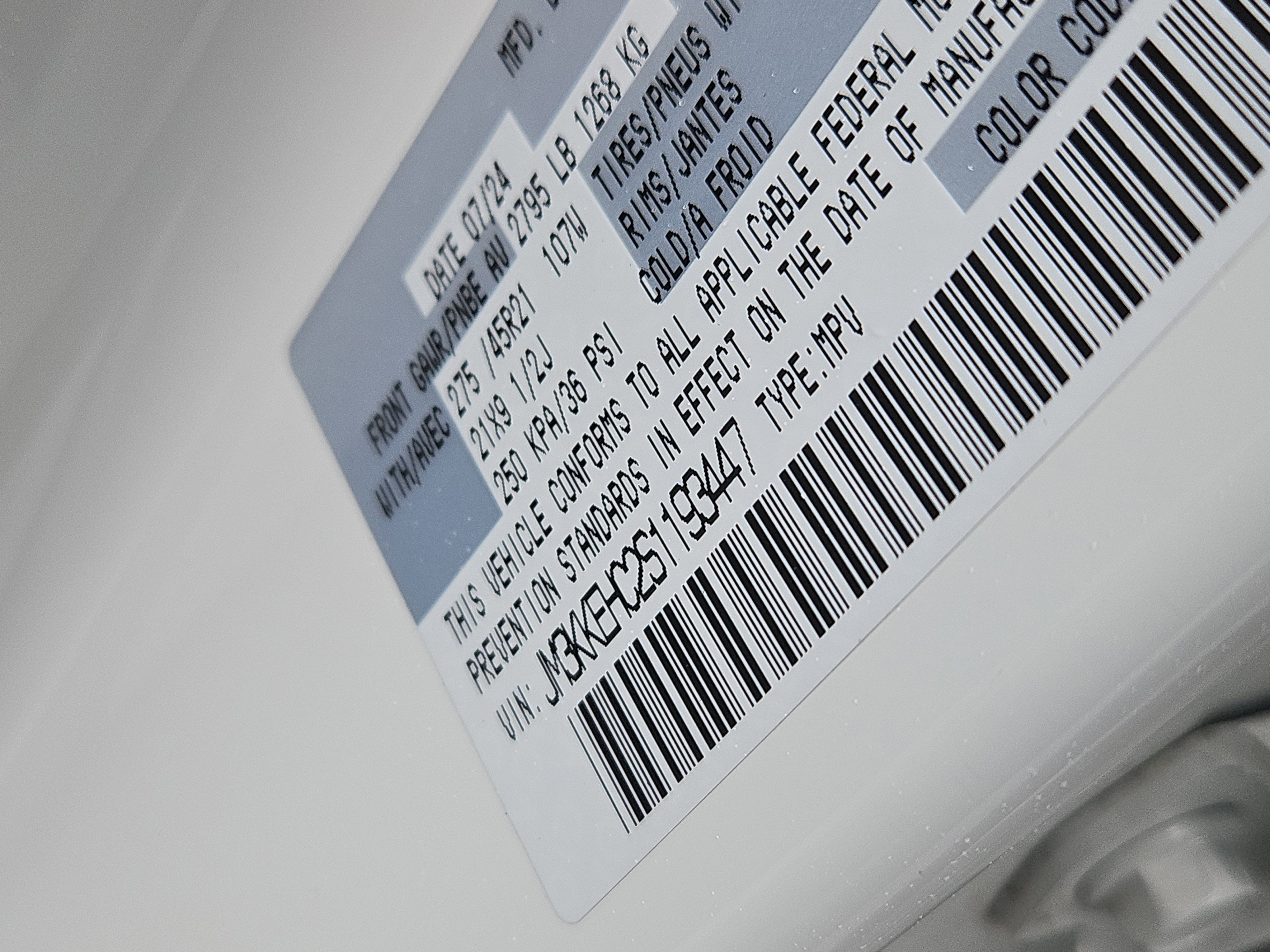 Certified 2025 MAZDA CX-90 3.3 Turbo S w/ Premium Plus image 8