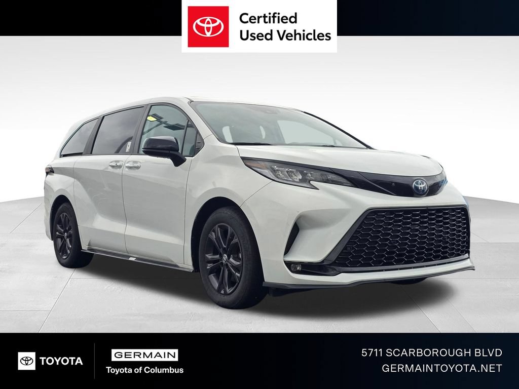 Certified 2025 Toyota Sienna XSE