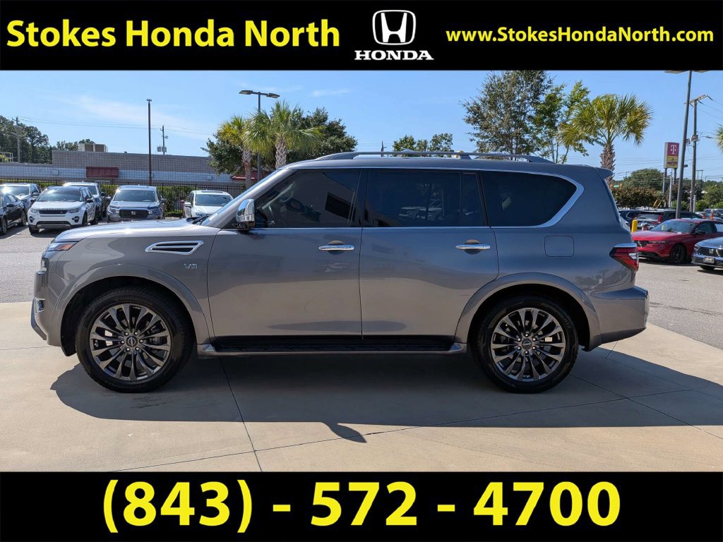 Used 2022 Nissan Armada Platinum w/ Captain's Chairs Package RWD image 7