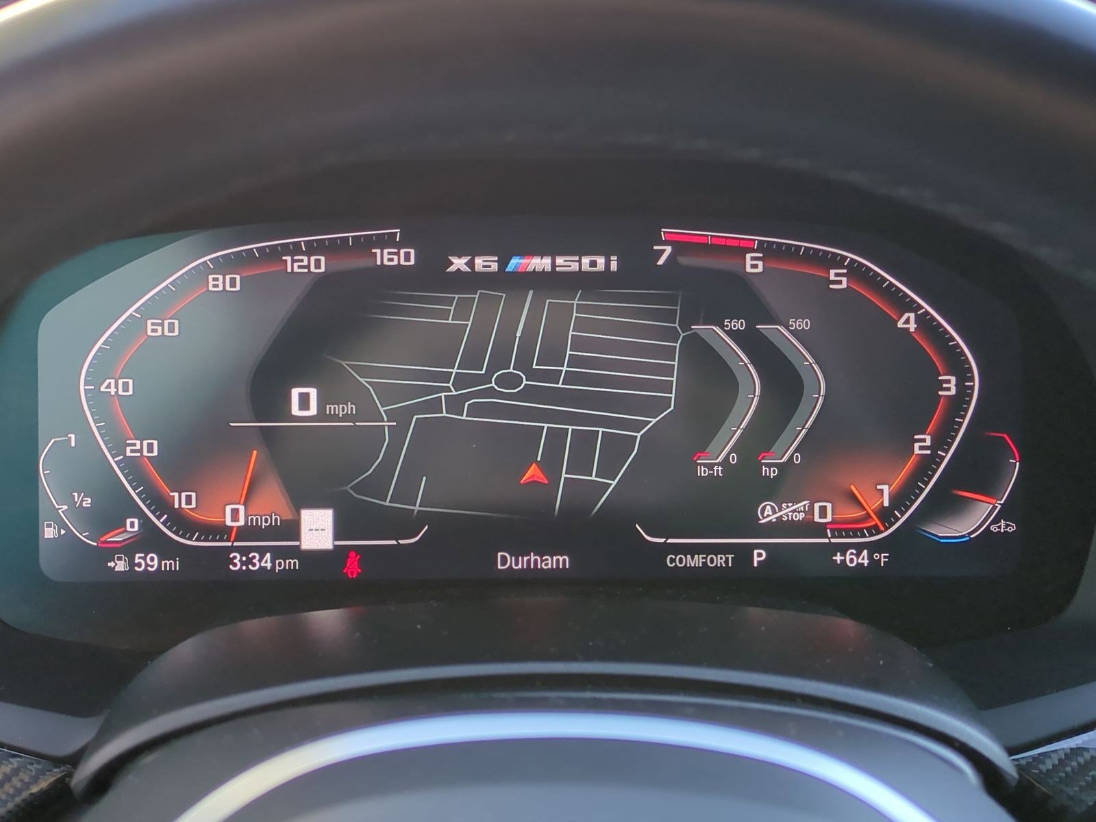 Used 2023 BMW X6 M50i w/ Parking Assistance Package image 20