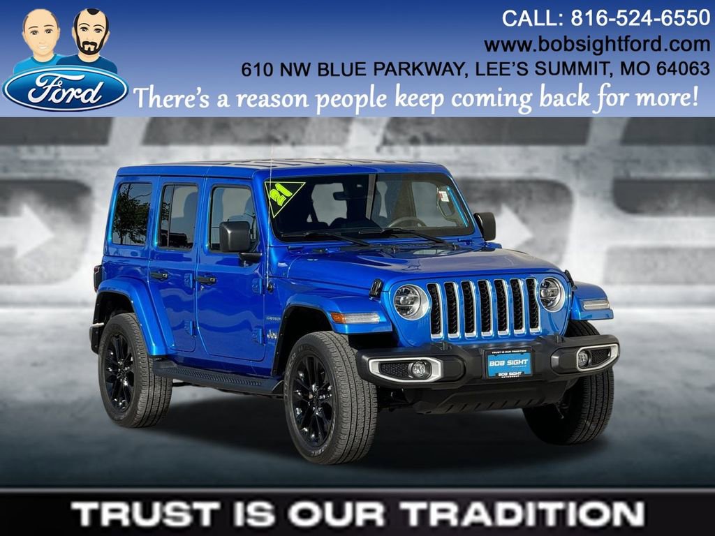Used 2021 Jeep Wrangler Unlimited Sahara w/ Cold Weather Group 360° Tour