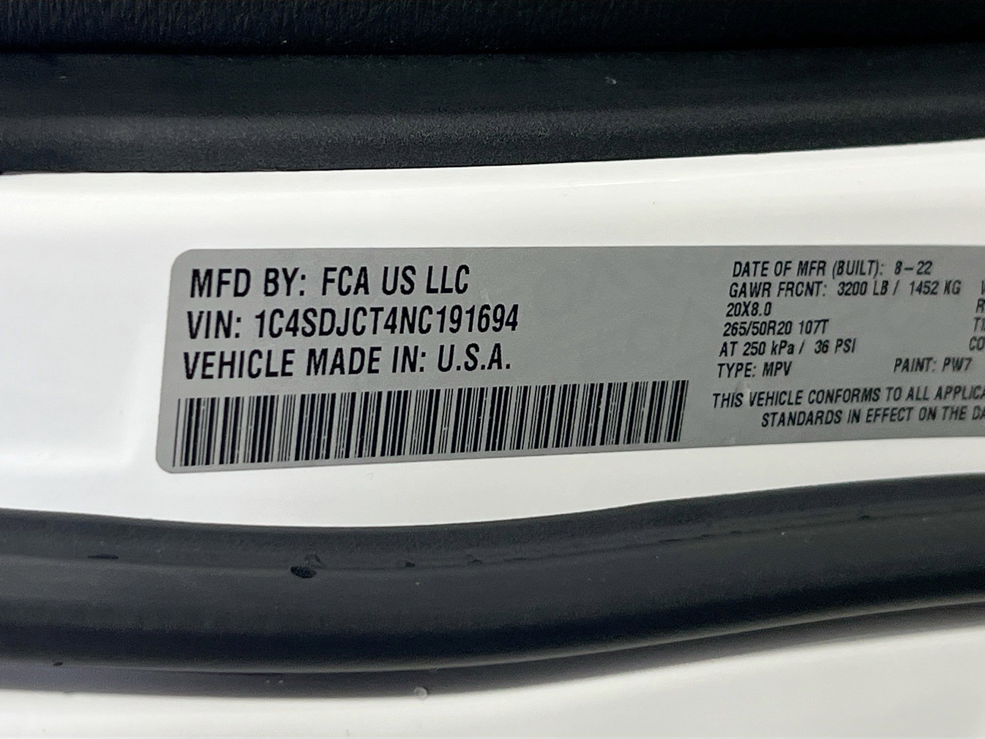 Used 2022 Dodge Durango R/T w/ Blacktop Package image 34