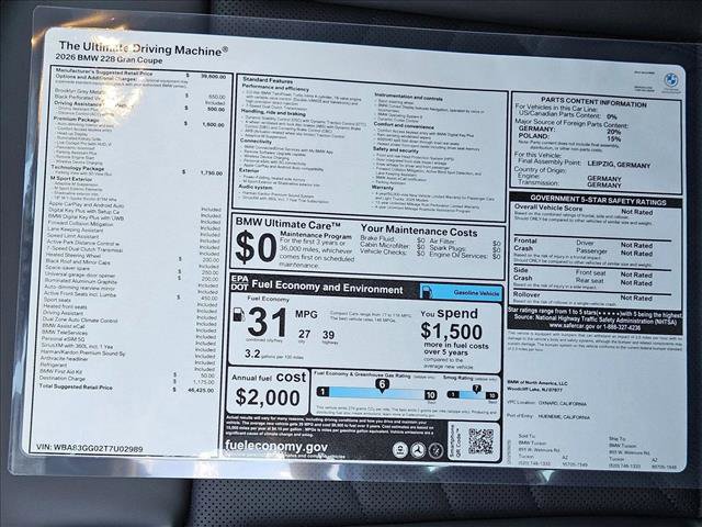 New 2026 BMW 228i image 18