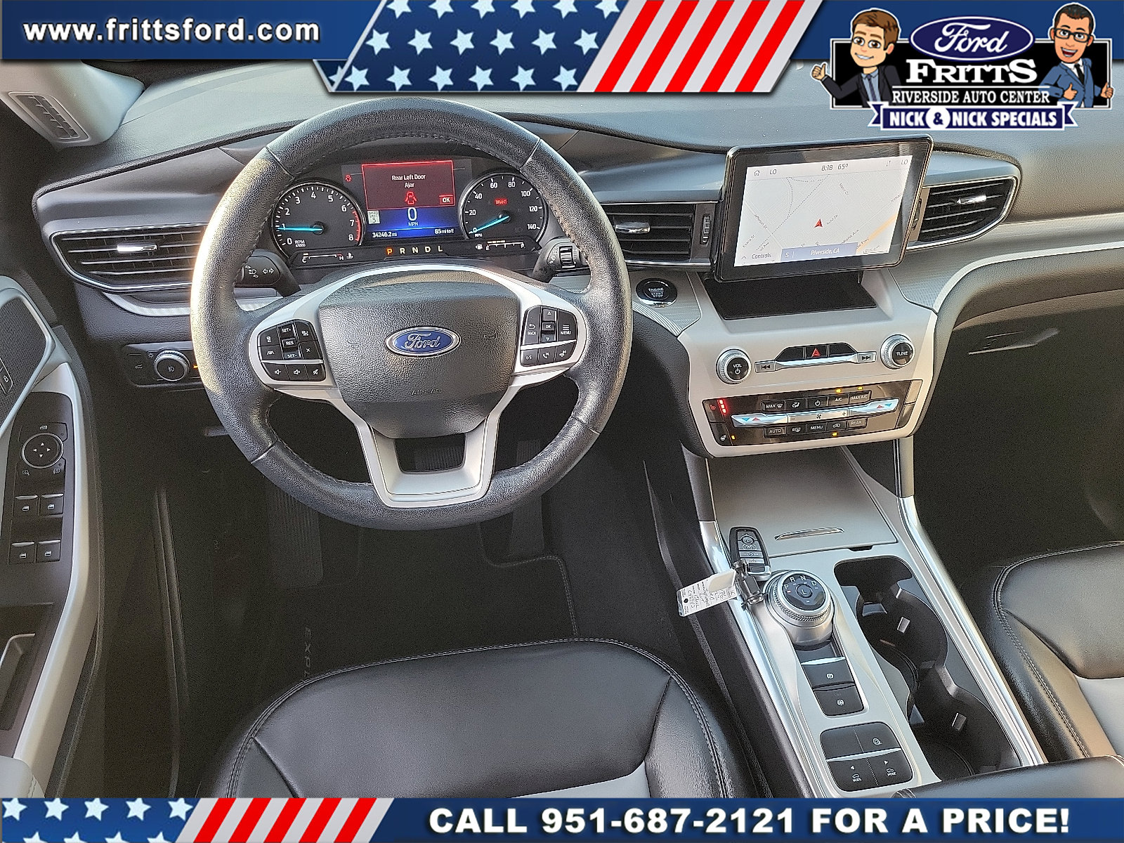 Certified 2022 Ford Explorer XLT w/ Equipment Group 202A RWD image 5