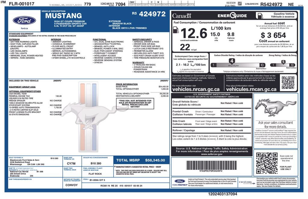 Certified 2024 Ford Mustang GT Premium image 5