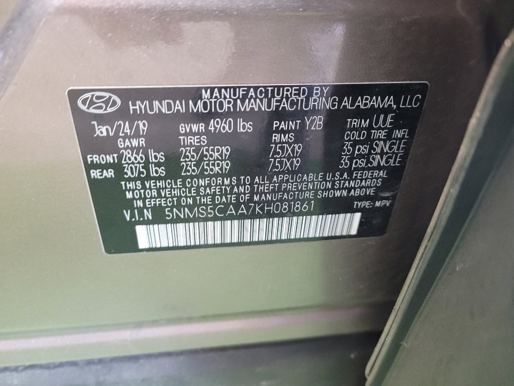 Used 2019 Hyundai Santa Fe Limited AWD/4WD image 33