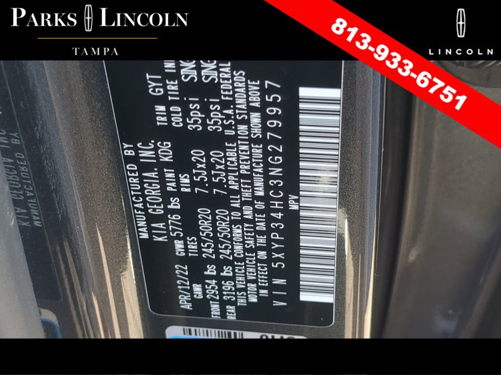 Used 2022 Kia Telluride EX w/ EX Premium Package image 37