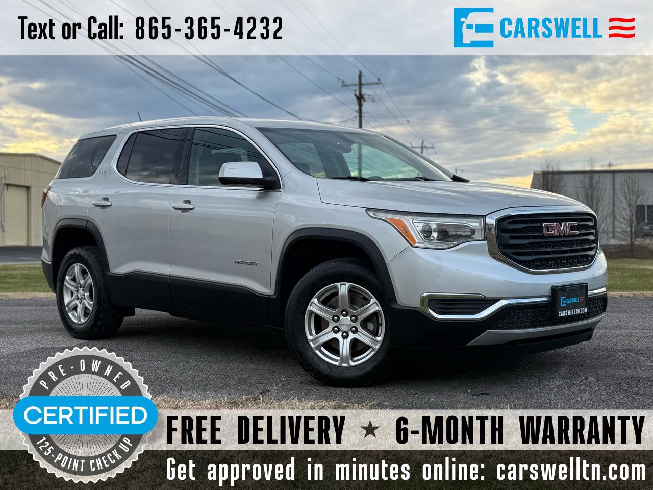 Used 2018 GMC Acadia SLE image 1