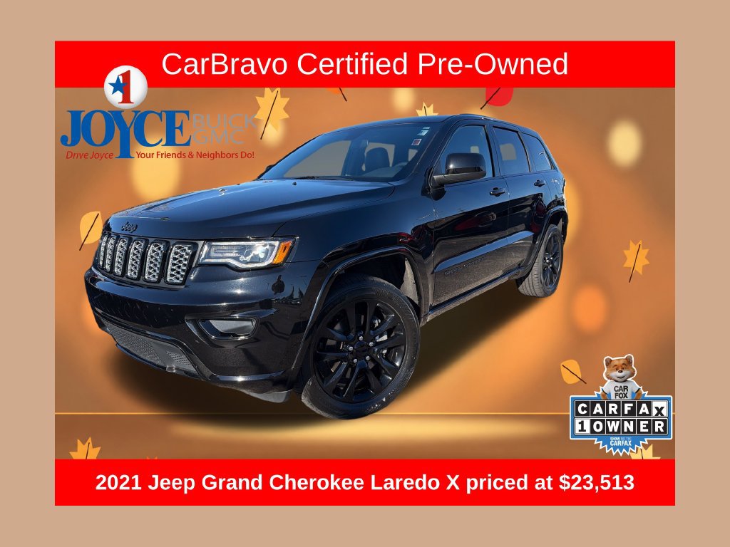 Used 2021 Jeep Grand Cherokee Laredo X
